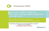 Duurzaam GWW vraagt om Duurzaam Omgevingsmanagement en ...files.m11.mailplus.nl/user31100249/1602/OO - k... · A. Duurzaam GWW ‘samen’hangende keuzes • Klimaat issues • Energie