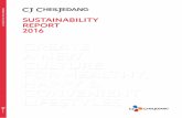 CJ제일제당 - CREATE A NEW CULTURE FOR HEALTHY ... Sustainability Report_ko...CJ제일제당은 국내 식품산업 및 생명공학 산업의 발전에 기여해 온 국내 1위의