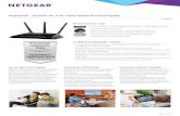Nighthawk - Routeur Wi-Fi AC1900 Double Bande & Gigabit · 2015. 6. 18. · Page 4 sur 6 Nighthawk - Routeur Wi-Fi AC1900 Double Bande & Gigabit R7000 BEAMFORMING + pour plus de connexions