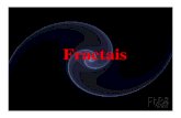 FRACTAIS - PBworksletramentomatematica.pbworks.com/f/FRACTAIS.pdfAlguns fractais são gerados a partir de fórmulas matemáticas, muitas vezes simples, mas que aplicadas de forma interativa,