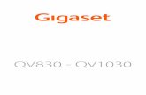 QV830 - QV1030 - liGo.co.uk QV830... · Gigaset QV830/1030 / LUG - en UK / A31008-N1166-R101-1-7619 / overview.fm / 12/19/13 Template Borneo, Version 1, 21.06.2012 Overview Overview
