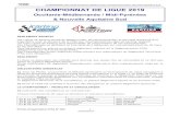 CHAMPIONNAT DE LIGUE Occitanie-Méditerranée, Occitanie ......Ces Championnats se déroulent en une série de 4 épreuves, sur une période allant du 09 Mars au 02 Juin 2019. ...
