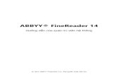 ABBYY® FineReader 14 · 2018. 11. 3. · ABBYY® FineReader 14 ... 0.