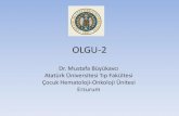 OLGU-2€¦ · OLGU-2 Dr. Mustafa Büyükavcı Atatürk Üniversitesi Tıp Fakültesi Çocuk Hematoloji-Onkoloji Ünitesi Erzurum