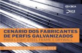 PARA LIGHT STEEL FRAME E DRYWALL - ICZ - Instituto de ... · Cenário dos fabricantes de perfis galvanizados para Light Steel Frame e Drywall – 2014. O objetivo principal desta
