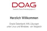 Herzlich Willkommen - Performing Databases · 2018. 10. 22. · Nachname Klier E-Mail martin.klier@performing-db.com Senior Database Architect & Consultant Performing Databases GmbH