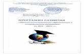 Содержание - melenky-school.my1.rumelenky-school.my1.ru/_ld/2/262_programma_razvi.pdf · 3 i Паспорт Программы развития 1.1. Название программы