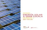 DKTI Solar Programa Energía Solar · desarrollo del mercado de la energía solar y sus beneficios. El programa de energía solar llega a su fin, pero el Clúster de Energía de GIZ