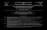 ÍNDICE SETEMBRO 2011 - SBCP · ÍNDICE SETEMBRO 2011 REVISTA BRASILEIRA DE COLOPROCTOLOGIA SUPLEMENTO NÚMERO VOLUME 31 1 TEMAS LIVRES 60º CONGRESSO BRASILEIRO DE COLOPROCTOLOGIA