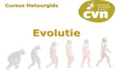 Evolutie - Natuurpunt · de best aangepaste overleeft door NATUURLIJKE SELECTIE ... Moleculaire biologie, biochemie, genetica . Evolutie - Cursus Natuurgids 26 Paleontologie Trilobiet