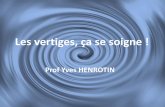 Prof Yves HENROTIN · 2016. 1. 31. · Troubles proprioceptifs Instabilité cervicogénique Causes –Arthrose, port d’une minerve, manipulation, coup du lapin. Etiologie –Trouble