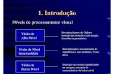 1. Introduçãohmg/disciplinas/graduacao/vc-2015.1/intro+e… · 1. Introdução Níveis de processamento visual Visão de Alto Nível Visão de Nível Intermediário Visão de Baixo