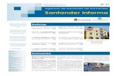 Agencia de Desarrollo de Santander Santander informa · 2016. 12. 1. · Taller NTIC Santander“, programas públicos de formación y empleo pro- ... lidad de las correspondientes