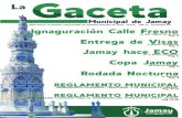 de Jamay Jalisco Pagina...02 Gaceta Municipal de Jamay Jalisco Organo oficial de Comunicación del H. Ayuntamiento Constitucional deJamay Jalisco 14 de OCTUBRE de 2019 Año 0 número