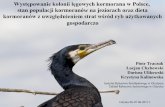 gospodarczo · 2017. 6. 19. · Występowanie kolonii lęgowych kormorana w Polsce, stan populacji kormoranów na jeziorach oraz dieta kormoranów z uwzględnieniem strat wśród
