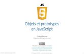 Objets et prototypes en JavaScript - imaglig-membres.imag.fr/genoud/teaching/PL2AI/cours/pdf/AI/... · 2019. 11. 16. · dernière modification Références •Pour désigner des