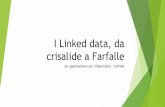 I Linked data da crisalide a Farfallelaboratorioaperto.comune.rimini.it/wp-content/... · L’archiviazione dei dati Storage Db non relazionali Graph Database (Triplestore) - Virtuoso