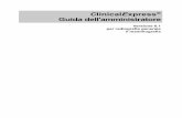 ClinicalExpress Guida dell'amministratore · 2514 AP, L'Aia Paesi Bassi E-mail: EmergoEurope@ul.com . 3 19749-001 Rev. E ClinicalExpress 6.1 - Guida dell'amministratore Sommario