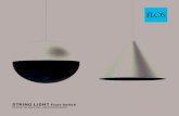 STRING LIGHT Floor Switch- String light Cone e Sphere possono essere installati solo con String light Rosone e String light Floor Switch . - Il simbolo riportato sull’apparecchio