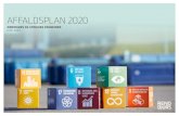 AFFALDSPLAN 2020 · henteordninger anbefales det i en rapport fra Miljøstyrelsen (Miljøprojekt 2066, februar 2019) at benytte termen ’madaffald’ i sorteringsvejledninger til