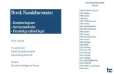 Norsk Kundebarometer 1997: Toyota 1998: Toyota · 2018. 11. 16. · Norsk Kundebarometer og Barcode Intelligence •Forskningsprosjekt ved Handelshøyskolen BI, etablert i 1995 •Studerer