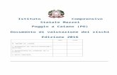 DVR - Scuola Mazzei di Poggio a Caiano (Prato) · Web viewManutenzione impianti termici Traumi per tagli, contusioni e abrasioni fughe gas 2 Programmi periodici di manutenzione a