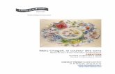Marc Chagall, la couleur des sons - Claire LEXTRAY · Marc Chagall aimait écouter de la musique pendant qu’il peignait. Dans ses tableaux, on retrouve constamment des personnages