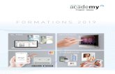 FORMATIONS 2019 - Legrand · HomeTouch. 3 Legrand Group Academy 2019 Legrand Group Academy Bienvenue à la “Legrand Group Academy” ! ... Les formations mentionnées dans cette