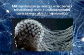 Mikropolaryzacja mózgu w leczeniu i rehabilitacji osób z ...krokpokroku.weebly.com/uploads/1/0/8/3/10837834/mi... · Mikropolaryzacja mózgu w leczeniu i rehabilitacji osób z uszkodzeniami