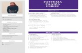 FATHIMA FAAIZA FEROZfaaizaferoz.com/portfolio-fff.pdf · FATHIMA FAAIZA FEROZ C O N T A C T fathimaferoz2021@u.northwestern.edu +974 3306 6018 E X P E R I E N C E C O - C U R R I