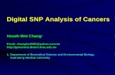 Digital SNP Analysis of Cancers - 基因體學講義genomed.dlearn.kmu.edu.tw/DigitalSNPCancer.pdf · Digital PCR transforms the exponential, analog signals obtained from conventional