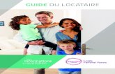 GUIDE DU LOCATAIRE - 1001vies habitat · Logis Familial Varois Logis Familial Varois est une filiale de 1001 Vies Habitat, acteur majeur du logement social en France. Première entreprise