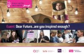 Event: Dear Futureare you inspired enough? ... workshops, gastcolleges en coachen andere ondernemers, onder meer bij het Innovatienetwerk. Stigma’s ASSK coacht jongeren met autisme