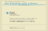 Demografischer Wandel in China und Deutschland...Das Thema „Demografischer Wandel in China und Deutschland“ war im März 2012 Gegenstand einer Veranstaltung im Rahmen des akademischen