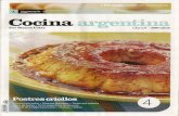 Cocina - Araneda Sombra · Postres simples y deliciosos ~110 Arrozconleche ~112 Huevosquimbos ~114 Torta real salteña ~118 Flan deleche ~120 Torta argentina ~124 Ambrosía ~126 Pastel
