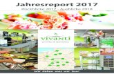 vivanti Jahresreport | Rückblick 2017 - Ausblick 2018...chen Betriebsmarkt, Klinikversorgung und Seniorenbetreuung bereits sehr erfolgreich praktizieren. ... 25,1 Mio. € Umsatz