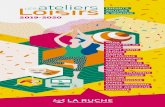 ateliers - La Ruche...Encadré par Samuel TERNANT et Youssouf TRAORE Venez découvrir les différentes spécificités de la culture africaine et laissez s’exprimer votre créativité