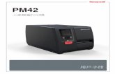 PM42 工業標籤打印機用戶手冊 (PM42 Industrial Label Printer … · PM42 工業標籤打印機用戶手冊 5 關於列印按鈕 使用「列印」按鈕來開始和停止列印工作並且饋送紙材。關於導覽按鈕