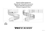 Installation instructions Spiral staircase Weland AB · Installation instructions; Spiral staircase; Weland AB Created Date: 10/5/2020 6:40:30 AM ...