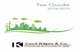 2018/2019 - Cecil Kilpincecilkilpin.co.za/documentation/Cecil-Kilpin-Tax-Guide-2018-2019.pdf · Nils Nyback B.Com, CA (SA), RA Mynhardt Branders B.Acc (Hons), CA (SA), RA ... CONSULTANT