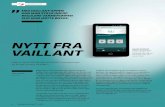 New NYTT FRA VAILLANT - Varmefaktor · 2020. 5. 20. · Vaillant flexoTHERM og flexoCOMPACT varme-pumper har også komplett integrerte energimålere, noe som gir 10.000 kr ekstra
