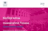 Kirjastoverkkopalvelut Tulokset, avainluvut ja kohokohdattako.nba.fi/File/3470/eklund.pdfKäyttäjämääriä Käynnit 2017 Käynnit 2018 finna.fi 1,9 milj. 2,3 miljoonaa museot.finna.fi