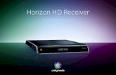 Horizon HD Receiver - Unitymedia...WILLKOMMEN 6 Vielen Dank, dass Sie sich für Horizon entschieden haben! Willkommen bei einem neuen TV-Erlebnis – wir hoff en, Sie genies-sen die