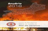 Anuário 2018 - botinho.cbmerj.rj.gov.br · Corpo de Bombeiros Militar do Estado do Rio de Janeiro Anuário CBMERJ | Ano III 2018