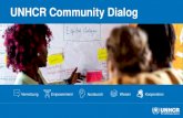 UNHCR Community Dialog...Eine Webinar-Reihe für Vereine von geflüchteten Menschen in Österreich. UNHCR Community Dialog Webinar zum Thema Storytelling und Social Media mit Claudia