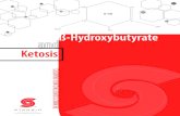 New CH C OH C ß-Hydroxybutyrate Ketosis Guide to Ketosis and... · 2015. 10. 14. · • During ketosis, ß-hydroxybutyrate levels increase more than levels of acetone and acetoacetate,