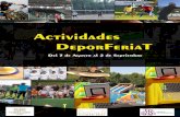 Actividades DeporFeriaT - 213.4.200.2213.4.200.2/images/docs/deportes/RevistaActivida... · ACTIVIDADES DEPORFERIAT 12 ACTIVIDADES DEPORFERIAT 13 Pistas de Voley Playa. "Ciudad. Deportiva"
