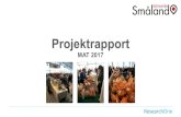 Projektrapport - Mat i Smålandmatsmaland.se/wp-content/uploads/2017/10/Projektrapport...kommun. Övriga kommer från ett stort antal olika kommuner varav de flesta ligger i närhet