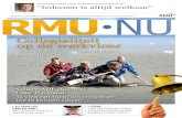 Collegialiteit op de werkvloer · 2017. 4. 18. · RMU•NU is het ledenmagazine van de RMU en verschijnt zes keer per jaar. In RMU•NU leest u wat werk met mensen doet en hoe de