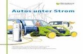 Autos unter Strom - Öko-Institut · 8 Autos unter strom — umweltentlAstungspotenziAle von elektromobilität Autos unter strom — umweltentlAstungspotenziAle von elektromobilität